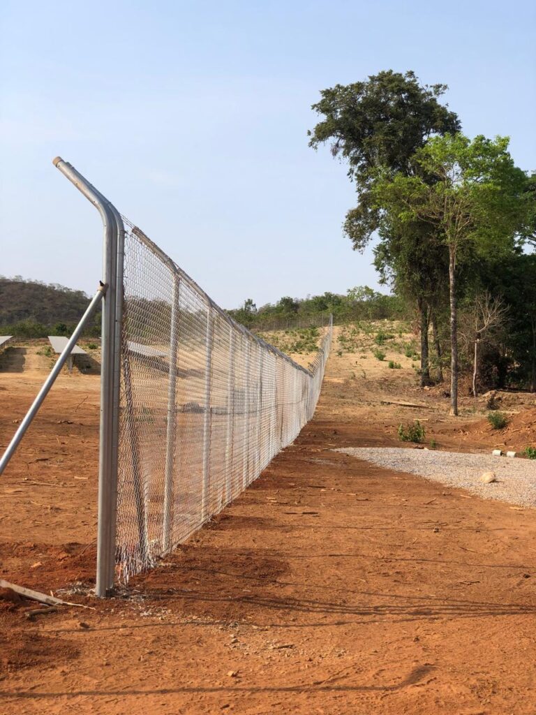 alambrado para parque solar